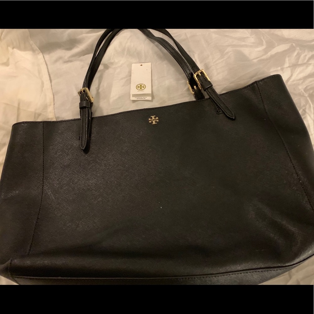 Tory Burch York buckle tote-Black